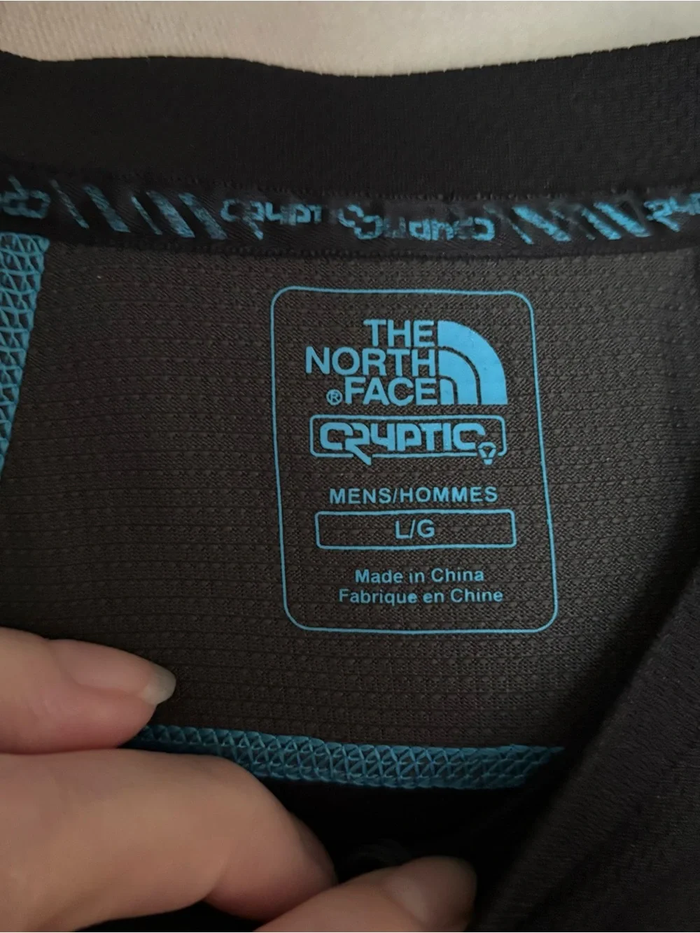 The North Face Cryptic Series Technical Performance Athletic Top Size L